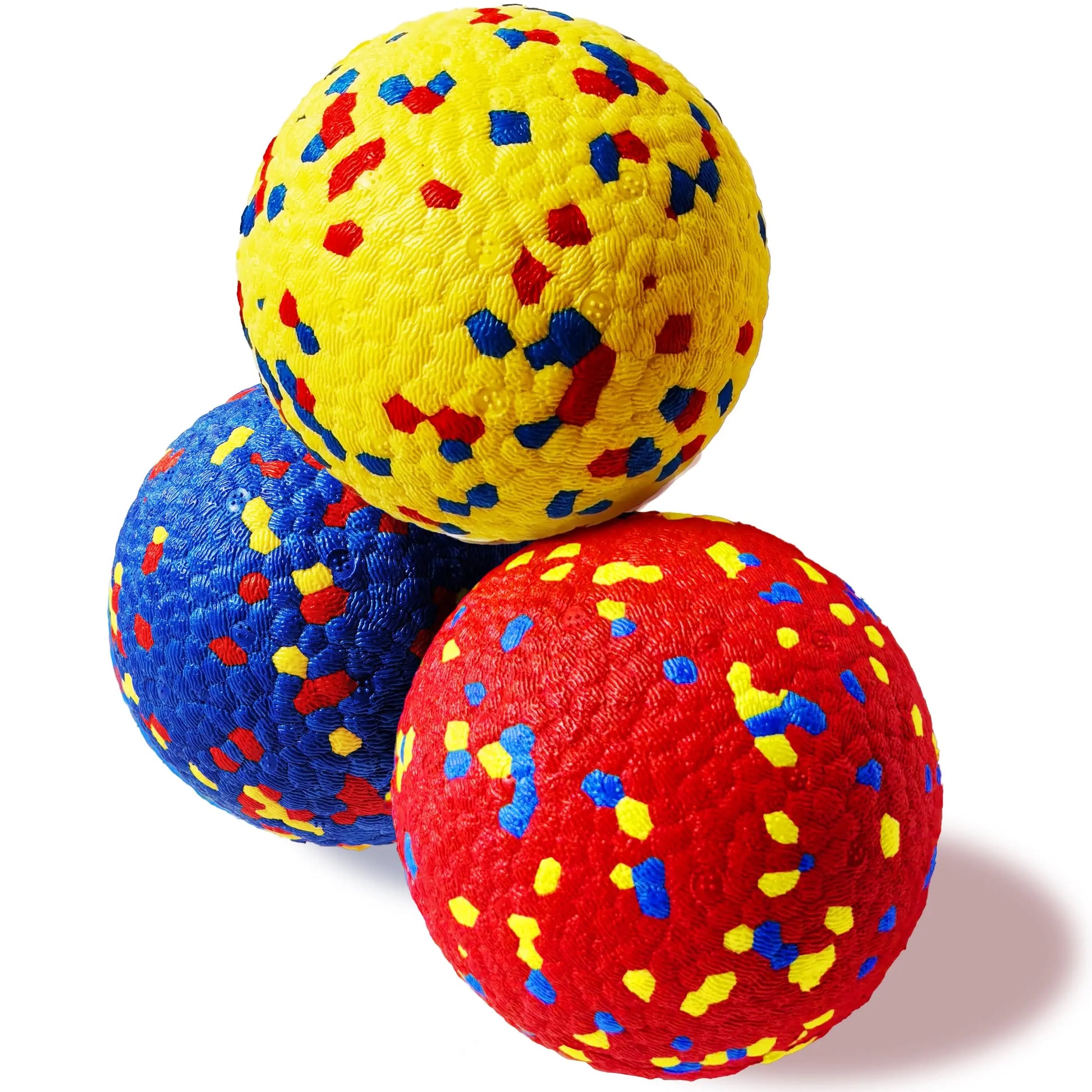 ChompChamp Tough Dog Toy Balls - 3 Pack - Shopinapets