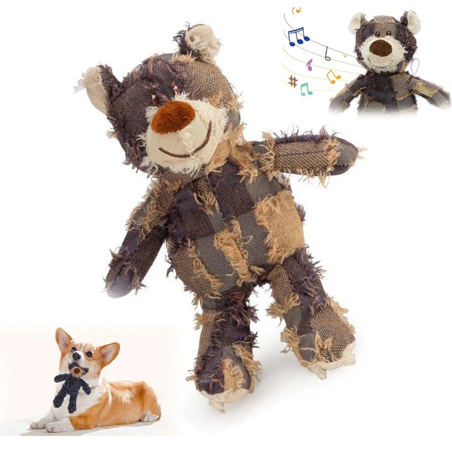 Tough Bear 2024 Chew-Proof Dog Toy