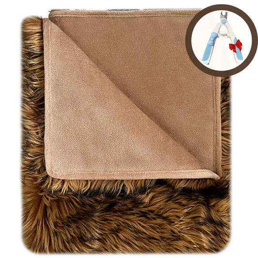 Waterproof Plush Pet Blanket 60x80