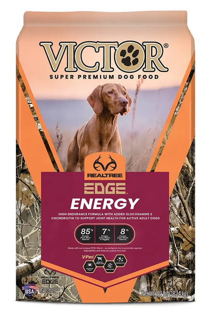 Victor Edge PowerBlend 40lb - High-Energy Gluten-Free Dog Food - Shopinapets