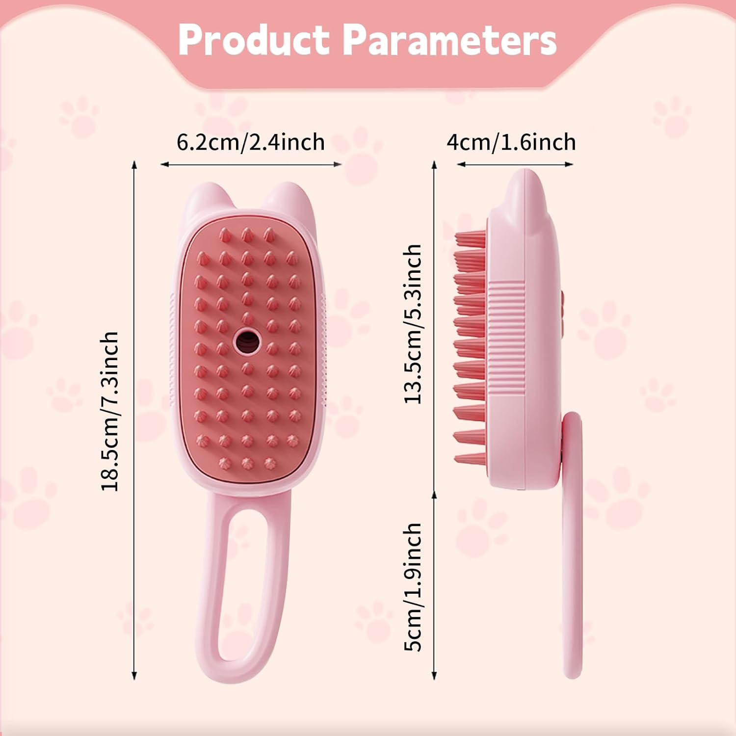 3-in-1 Pet Steam Brush for Dogs and Cats - Shedding Massage, Grooming, Water Sprayer - Shopinapets  3-in-1 Pet Steam Brush for Dogs and Cats - Shedding Massage, Grooming, Water Sprayer Shopinapets #