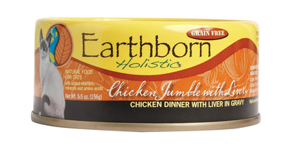 Holistic Chicken & Liver Grain-Free Cat Feast 5.5 oz - Shopinapets