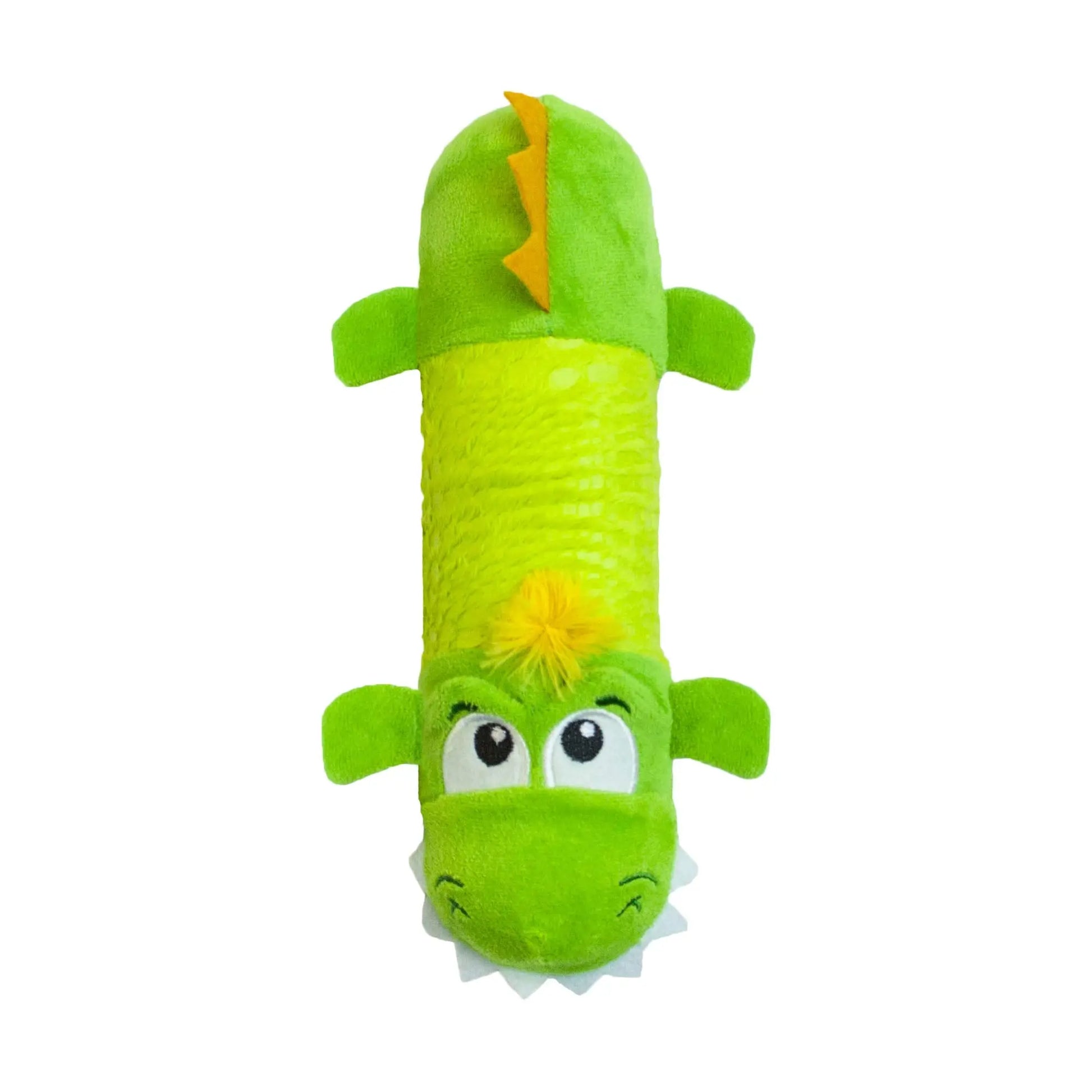 Petstages Squeak Gator No-Stuff Dog Toy - Shopinapets