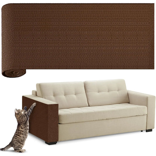 Cat Scratcher Sofa Shield 78"x16" JOUKOT Adhesive Mat - Shopinapets