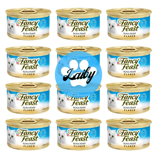 LAIBY Tuna Delight Wet Cat Food | 3 Oz Cans (12-Pack)