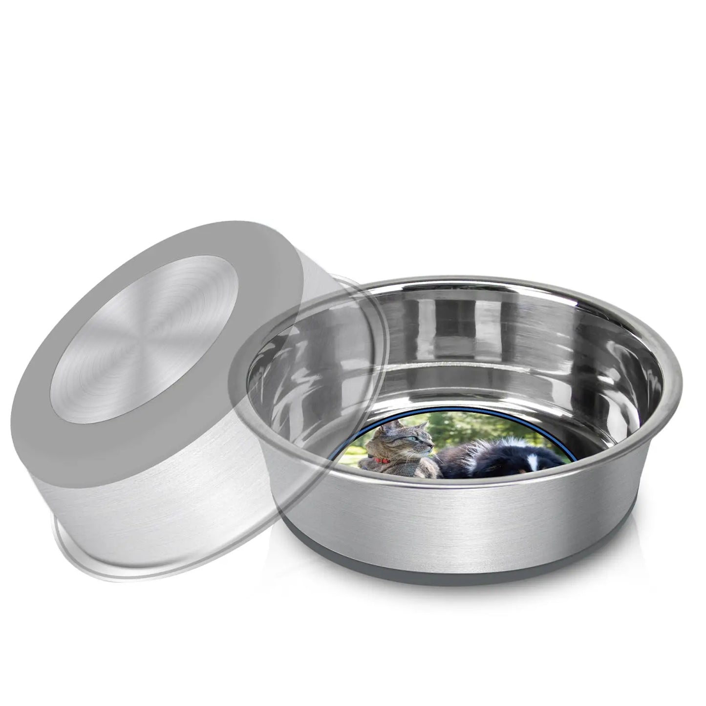 CleanFeed Stainless Dog Bowl - Shopinapets