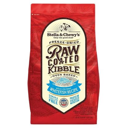 Stella's Whitefish Delight Raw Coated Dog Food 3.5Lb - Shopinapets