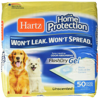 HARTZ 50 PACK DOG TRAINING PADS