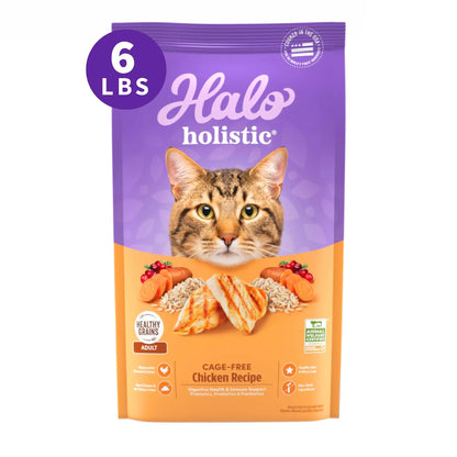 Halo Chicken Delight - Whole Chicken Adult Cat Food 6LB - Shopinapets