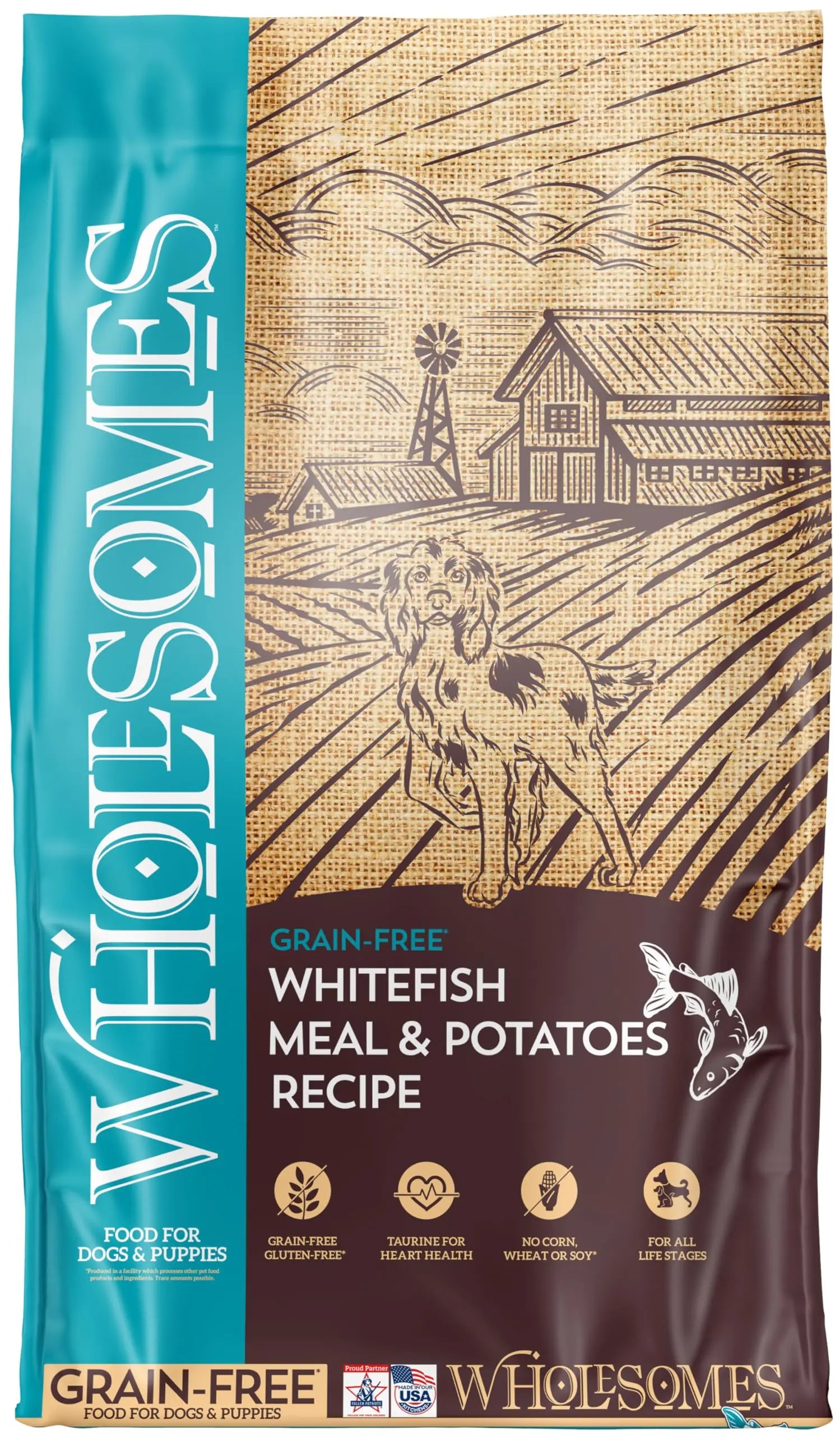 PureSea Whitefish & Chickpeas Dog Food 35 lb - Shopinapets