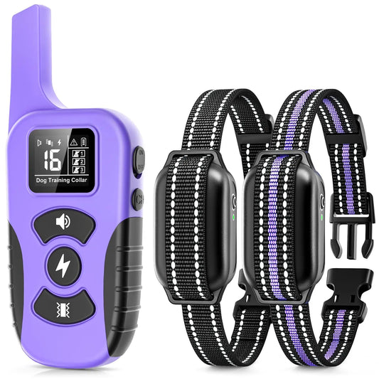 Dual Dog Training System - 3300FT Remote E-Collar for Dogs