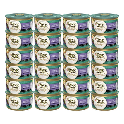 PURINA Fancy Feast Shredded Turkey Elegance Cat Food - 24 Pack - Shopinapets