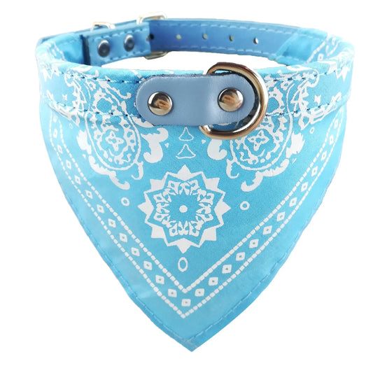 Fashion Pup Bandana Collar XL - Light Blue - Shopinapets