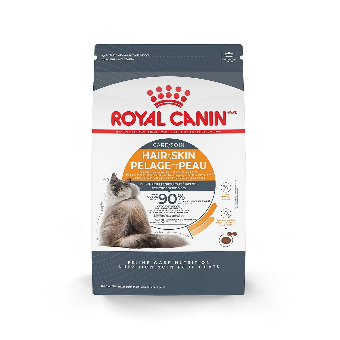 Royal Canin Gloss & Fur Health Cat Food 3 lb - Shopinapets