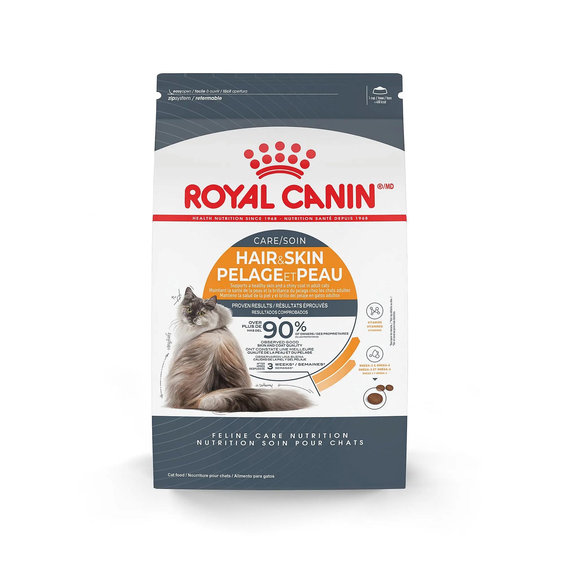 Royal Canin Gloss & Fur Health Cat Food 3 lb - Shopinapets