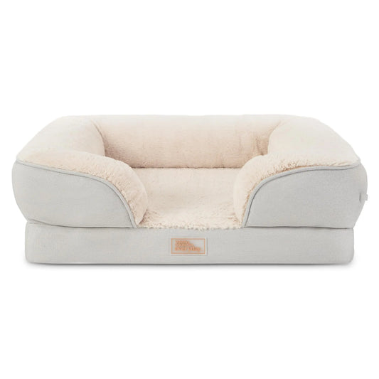 CuddleTown Cozy Pet Sofa - Large, Washable, Water-Repellent - Shopinapets