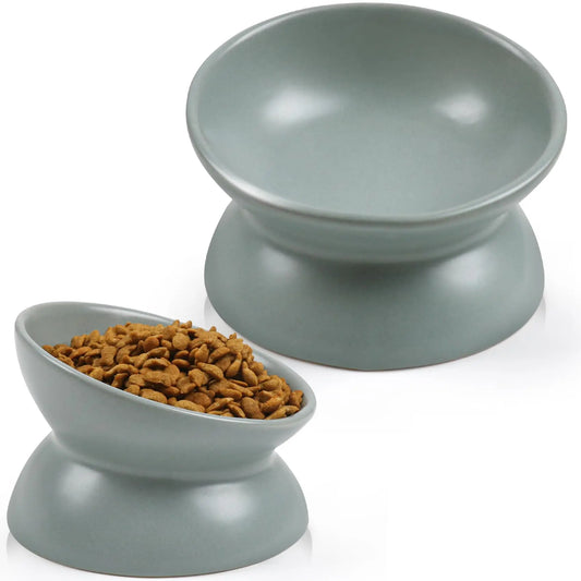 Elevated Comfort Cat Food Bowl - Shopinapets