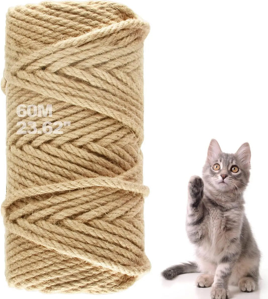 EcoSisal Cat Scratch Rope 196ft - Shopinapets