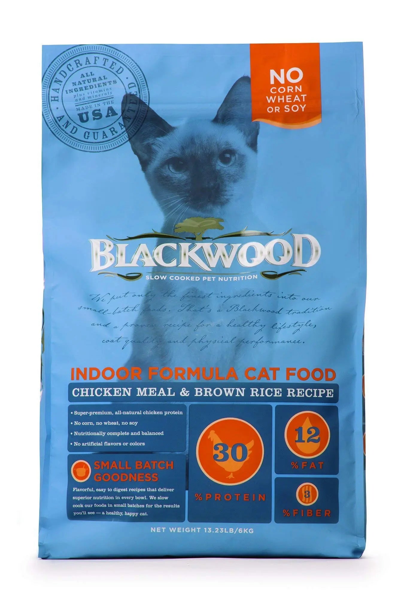 Blackwood USA Made Premium Dry Cat Food - Chicken & Brown Rice - Shopinapets