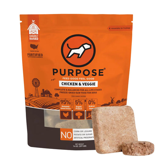 PURPOSE Grain-Free Raw Chicken Dog Food