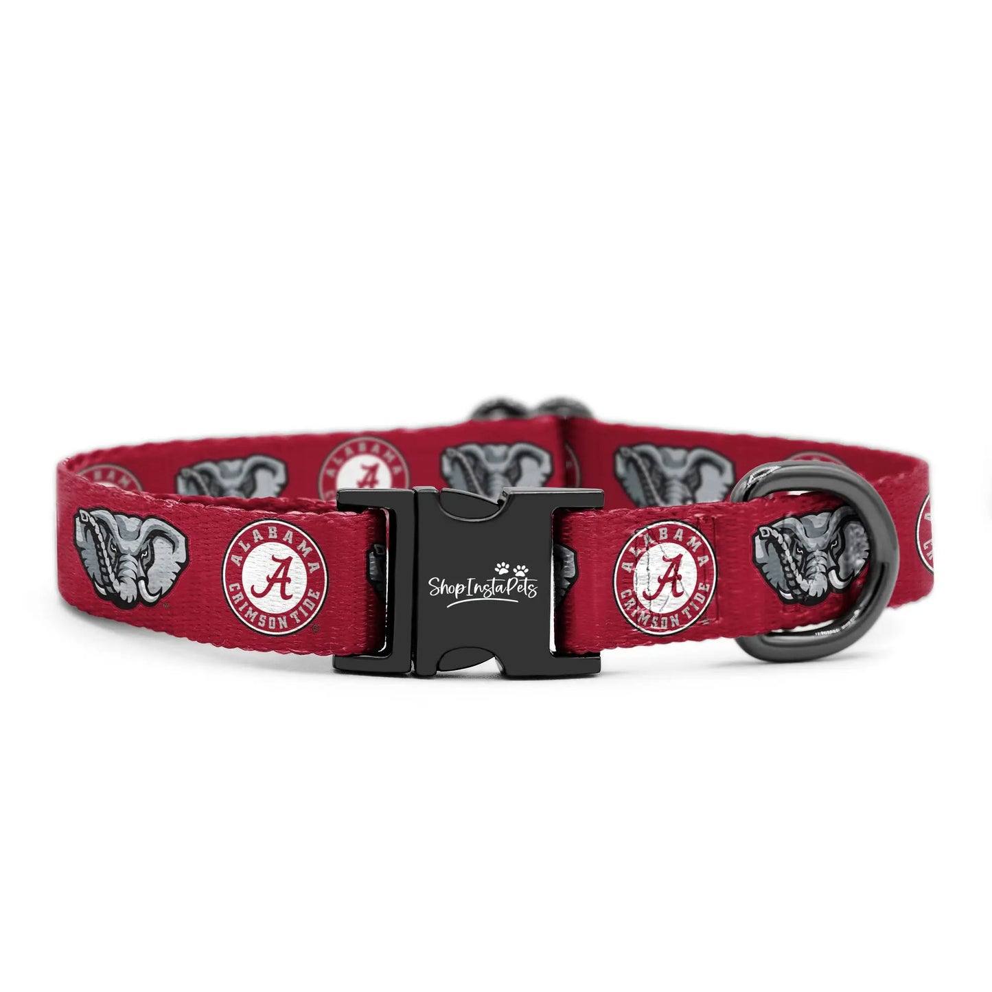 Alabama NCAA Custom Dog Collars & Leashes - Shopinapets