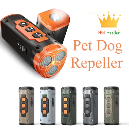 Anti Dog Bark-Ultrasonic,Rechargeable - Shopinapets This torch combines powerful ultrasonic technology with the convenience of a built-in LED flashlight to effectively deter unwanted barking. This compact, easy-to-use device features a three-head ultrasonic emitter that emits a high-pitched sound, which is unpleasant to dogs but inaudible to humans, helping curb excessive barking. Anti Dog Bark-Ultrasonic,Rechargeable Shopinapets #