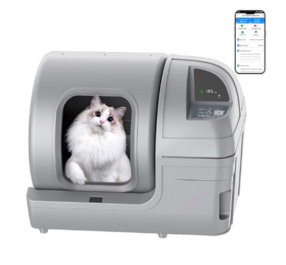 Automatic Cat Litter Box Self Cleaning - UPFAS 100L Extra Large  with APP Control. - Shopinapets  Automatic Cat Litter Box Self Cleaning - UPFAS 100L Extra Large  with APP Control. Shopinapets #