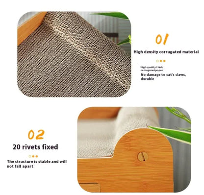 Cat House Luxury Double Layer - Shopinapets The Cat House Luxury Double Layer is the perfect cozy and stylish retreat for your feline companion. Featuring soft cushions and a durable structure, it ensures both comfort and entertainment for your beloved pet. Comes in a variety of colors, with double ball and double door features. Made of corrugated paper and classified as a pet toy. Packing list: Cat nest * 1 Cat House Luxury Double Layer Shopinapets #