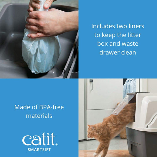 Catit Smartsift Automatic Sifting Cat Litter Box - Shopinapets  Catit Smartsift Automatic Sifting Cat Litter Box Shopinapets #