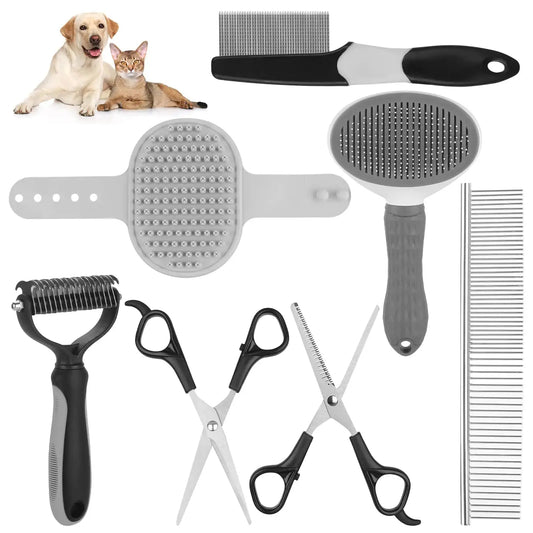 Deluxe Pet Grooming Essentials Kit for All Fur Types - Shopinapets  Deluxe Pet Grooming Essentials Kit for All Fur Types Shopinapets #