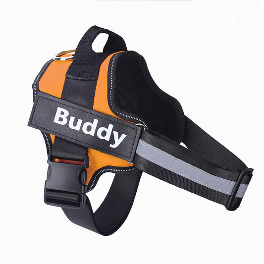 Dog Harness-No Pull Reflective, Breathable, Adjustable - Shopinapets  Dog Harness-No Pull Reflective, Breathable, Adjustable Shopinapets #