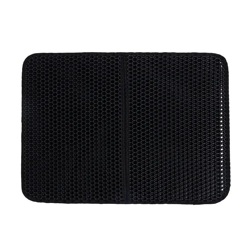 Dual Layer Cat Litter Catcher Mat - Shopinapets  Dual Layer Cat Litter Catcher Mat Shopinapets #