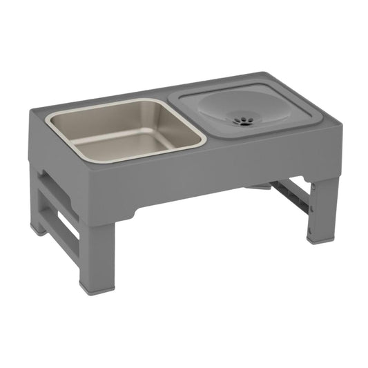 Elevated Dog Bowl Adjustable Raised Dog Bowl With Slow Feeder Dog Bowl And Dog Water Bowl Non-Spill For Small Medium Large Dogs - Shopinapets  Elevated Dog Bowl Adjustable Raised Dog Bowl With Slow Feeder Dog Bowl And Dog Water Bowl Non-Spill For Small Medium Large Dogs Shopinapets #