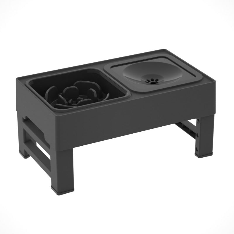 Elevated Dog Bowl Adjustable Raised Dog Bowl With Slow Feeder Dog Bowl And Dog Water Bowl Non-Spill For Small Medium Large Dogs - Shopinapets  Elevated Dog Bowl Adjustable Raised Dog Bowl With Slow Feeder Dog Bowl And Dog Water Bowl Non-Spill For Small Medium Large Dogs Shopinapets #