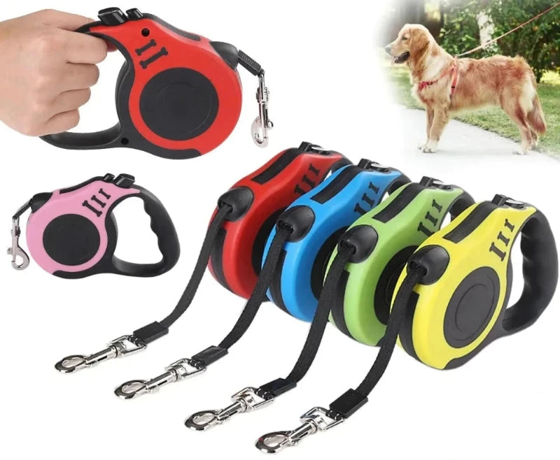 Automatic Retractable Dog Leash- Pet Collar