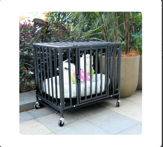 Loonpon Dog Crates are heavy-duty, metal double-door dog kennels designed for small dogs under 25 lbs. - Shopinapets This crate is designed for ultimate durability and safety. Featuring two doors for easy access, it's the perfect kennel for small dogs that weigh less than 25 pounds. Loonpon Dog Crates for Small Dogs Under 25lbs Heavy Duty - Shopinapets Shopinapets #