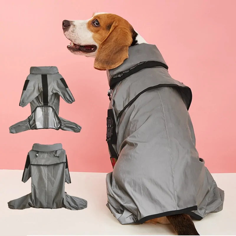 Reflective Pet Dog Raincoat