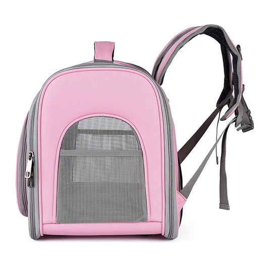 Outdoor Portable See Through Breathable Portable Large Space Pet Bag - Shopinapets  Outdoor Portable See Through Breathable Portable Large Space Pet Bag Shopinapets #