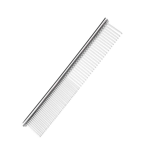 Pet Cat Dog Stainless Steel Straight Comb - Shopinapets  Pet Cat Dog Stainless Steel Straight Comb Shopinapets #