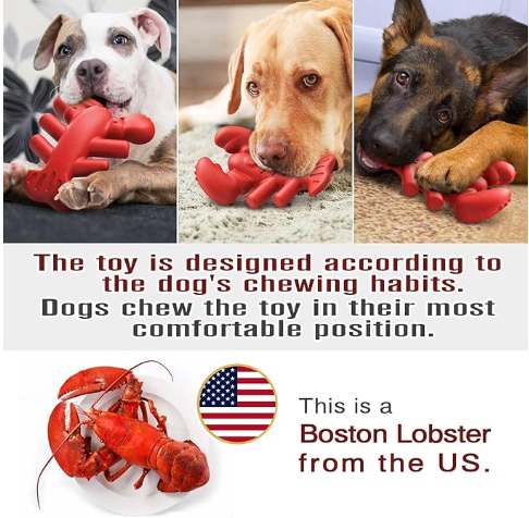 Pet Food Dropping Ball Dog Molar Lobster Toy - Shopinapets  Pet Food Dropping Ball Dog Molar Lobster Toy Shopinapets #