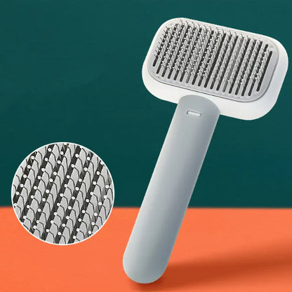 Pet Hair Brush & Massage Comb - Shopinapets This plastic comb helps prevent hair knots and bacteria, while promoting healthy blood circulation. Regular use reduces hair ingestion and provides a soothing massage. Features: Prevents hair knots and bacteria Promotes blood circulation Reduces hair ingestion Size: 18 x 9.5 cm Colors: Smoke Grey, Blue Pink, Orange Green Pet Hair Brush & Massage Comb Shopinapets #