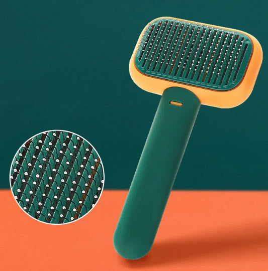 Pet Hair Brush & Massage Comb - Shopinapets This plastic comb helps prevent hair knots and bacteria, while promoting healthy blood circulation. Regular use reduces hair ingestion and provides a soothing massage. Features: Prevents hair knots and bacteria Promotes blood circulation Reduces hair ingestion Size: 18 x 9.5 cm Colors: Smoke Grey, Blue Pink, Orange Green Pet Hair Brush & Massage Comb Shopinapets #