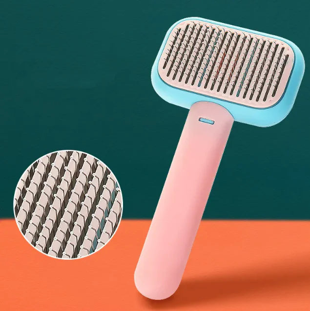 Pet Hair Brush & Massage Comb - Shopinapets This plastic comb helps prevent hair knots and bacteria, while promoting healthy blood circulation. Regular use reduces hair ingestion and provides a soothing massage. Features: Prevents hair knots and bacteria Promotes blood circulation Reduces hair ingestion Size: 18 x 9.5 cm Colors: Smoke Grey, Blue Pink, Orange Green Pet Hair Brush & Massage Comb Shopinapets #