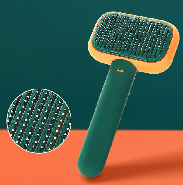 Pet Hair Brush & Massage Comb - Shopinapets This plastic comb helps prevent hair knots and bacteria, while promoting healthy blood circulation. Regular use reduces hair ingestion and provides a soothing massage. Features: Prevents hair knots and bacteria Promotes blood circulation Reduces hair ingestion Size: 18 x 9.5 cm Colors: Smoke Grey, Blue Pink, Orange Green Pet Hair Brush & Massage Comb Shopinapets #