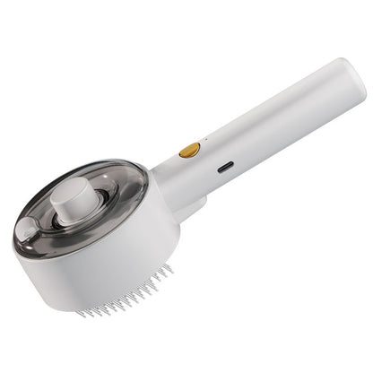 Pet Hair Remover Steam Brush -Self Cleaning- Grooming Accessories - Shopinapets  Pet Hair Remover Steam Brush -Self Cleaning- Grooming Accessories Shopinapets #
