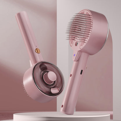 Pet Hair Remover Steam Brush -Self Cleaning- Grooming Accessories - Shopinapets  Pet Hair Remover Steam Brush -Self Cleaning- Grooming Accessories Shopinapets #