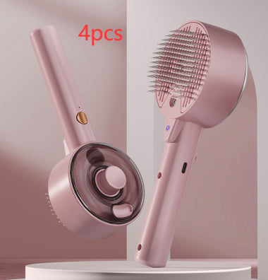 Pet Hair Remover Steam Brush -Self Cleaning- Grooming Accessories - Shopinapets  Pet Hair Remover Steam Brush -Self Cleaning- Grooming Accessories Shopinapets #