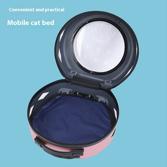 Pet Trolley Bag Transparent Reinforced Portable Cat Dog Outdoor Travel Carrier - Shopinapets  Pet Trolley Bag Transparent Reinforced Portable Cat Dog Outdoor Travel Carrier Shopinapets #