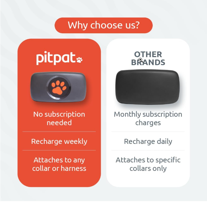 PitPat GPS Tracker for Dogs - No Subscription Fees - 100% Waterproof Pet Tracker (Green) - Shopinapets  PitPat GPS Tracker for Dogs - No Subscription Fees - 100% Waterproof Pet Tracker (Green) Shopinapets #