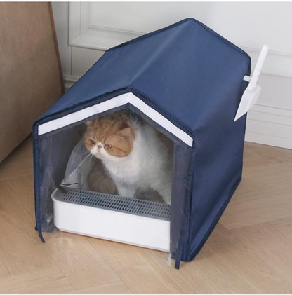Privacy Cat Litter Box Cover Shield - Shopinapets  Privacy Cat Litter Box Cover Shield Shopinapets #